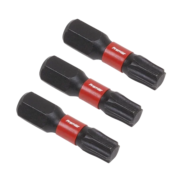 SEALEY AK8220  TRX-Star* Impact Power Tool Bits T30 x 25mm 3pc