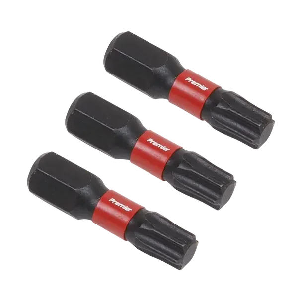 SEALEY AK8220  TRX-Star* Impact Power Tool Bits T30 x 25mm 3pc