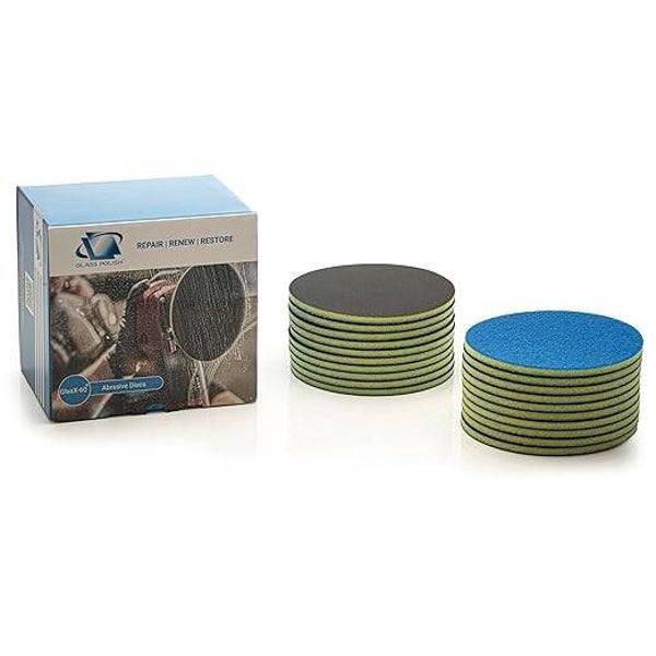 14502 PK 20 125MM GLASX 60 FINE SANDING DISCS