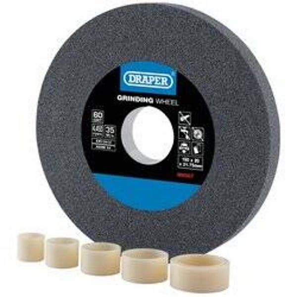 DRAPER 99567   Aluminium Oxide Bench Grinding Wheel