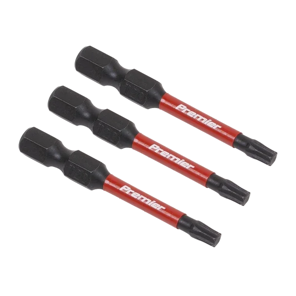 SEALEY AK8242  Premier TRX-Star* Impact Power Tool Bits T20 x 50mm 3pc