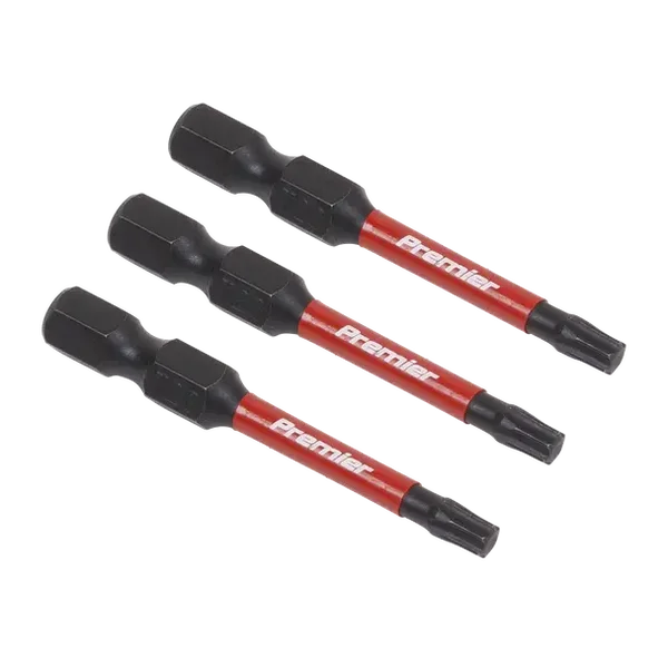 SEALEY AK8242  Premier TRX-Star* Impact Power Tool Bits T20 x 50mm 3pc