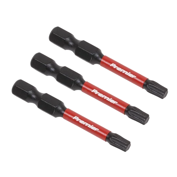 SEALEY AK8243  Premier TRX-Star* Impact Power Tool Bits T25 x 50mm 3pc