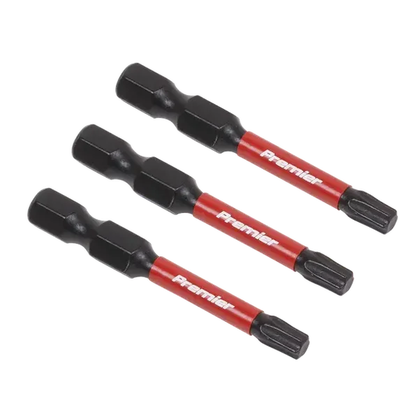 SEALEY AK8243  Premier TRX-Star* Impact Power Tool Bits T25 x 50mm 3pc
