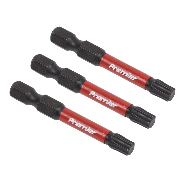 SEALEY AK8245  Premier TRX-Star* Impact Power Tool Bits T30 x 50mm 3pc