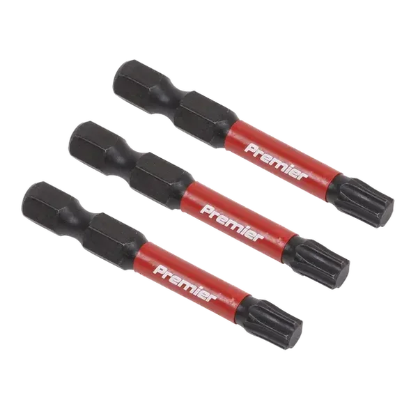 SEALEY AK8245  Premier TRX-Star* Impact Power Tool Bits T30 x 50mm 3pc