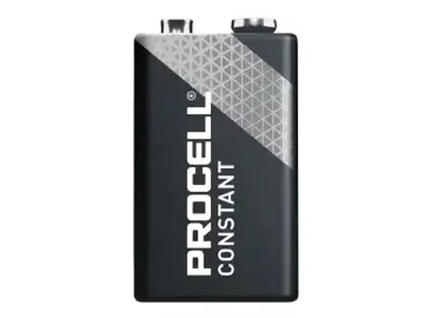 DURCONST9V 9V PROCELL® Alkaline Constant Power Industrial Batteries