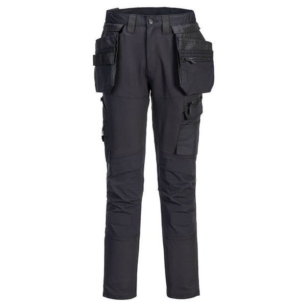PORTWEST DX456 - DX4 Craft Detachable Holster Trousers Black