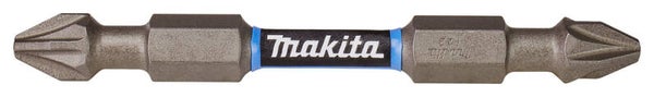 MAKITA E-06292  Torsion screw bit Impact Premier, PZ2 - PZ2, 65 mm, Double-end, 1/4", 2 pcs