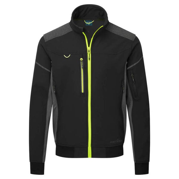 PORTWEST EV464  Softshell Bomber (3L) Black