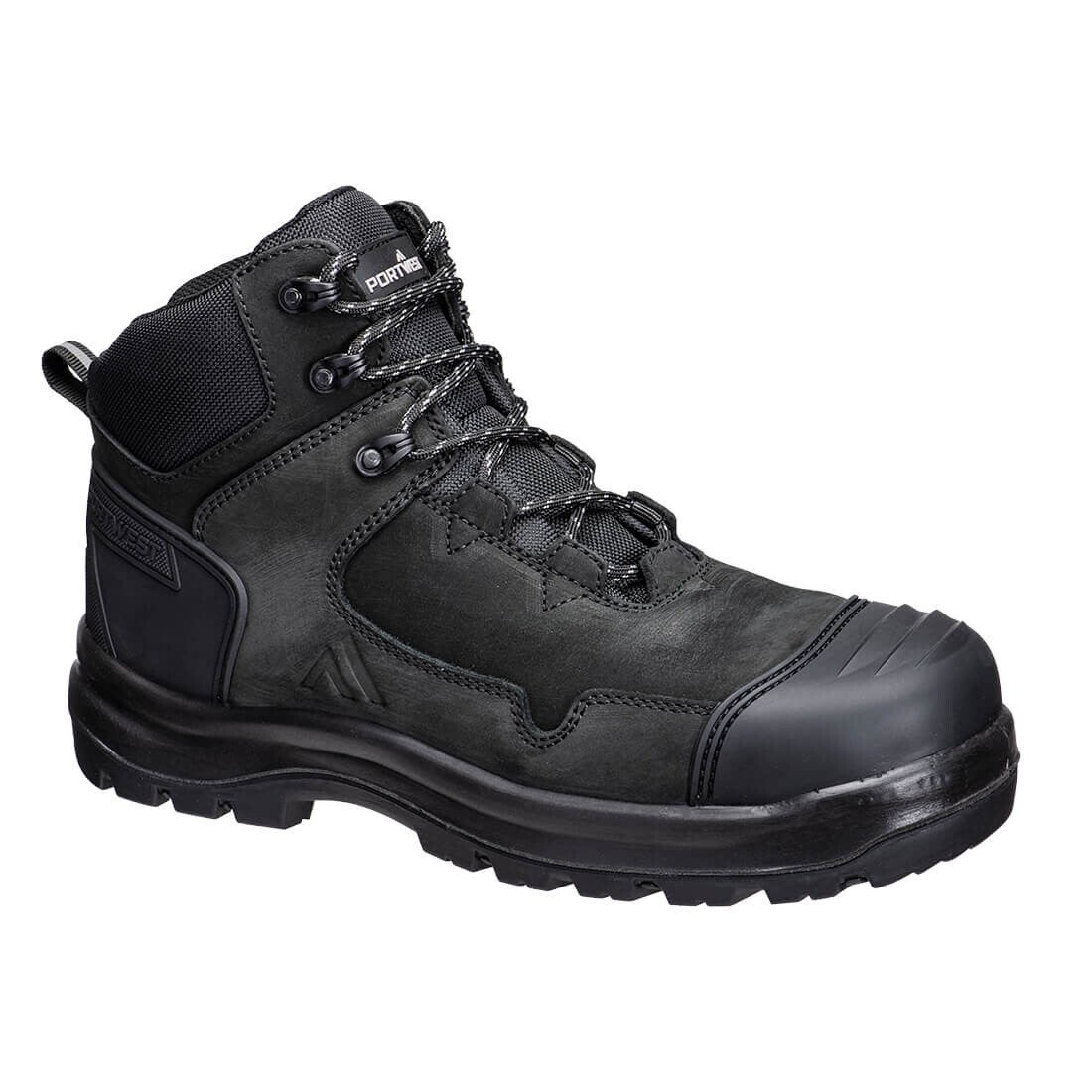 PORTWEST FD04 - Composite Nubuck Leather Mid Boot S3S HRO SR FO SC LG