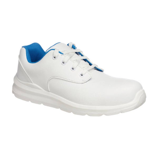 PORTWEST FD61 - Portwest Compositelite Laced Safety Shoe White SIZE 8 ONLY