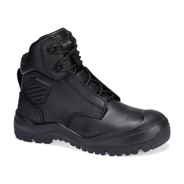PORTWEST  FT30 - Steel Leather Ankle Boot S3 SC HRO HI CI LG SR FO Black