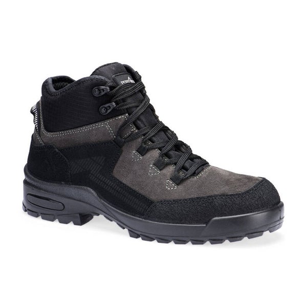 PORTWEST FT72 - Steel Suede Ankle Boot S3L CI FO SR Black/Grey