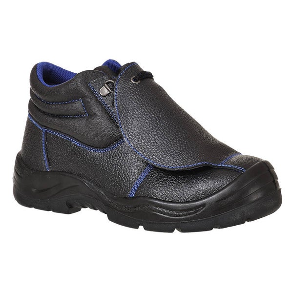 PORTWEST FW22 Steel Leather Metatarsal Boot S3 SR FO M HRO Black