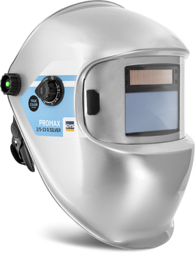 PROMAX 3/9-13G SIVER TRUE COLOUR WELDING HELMET