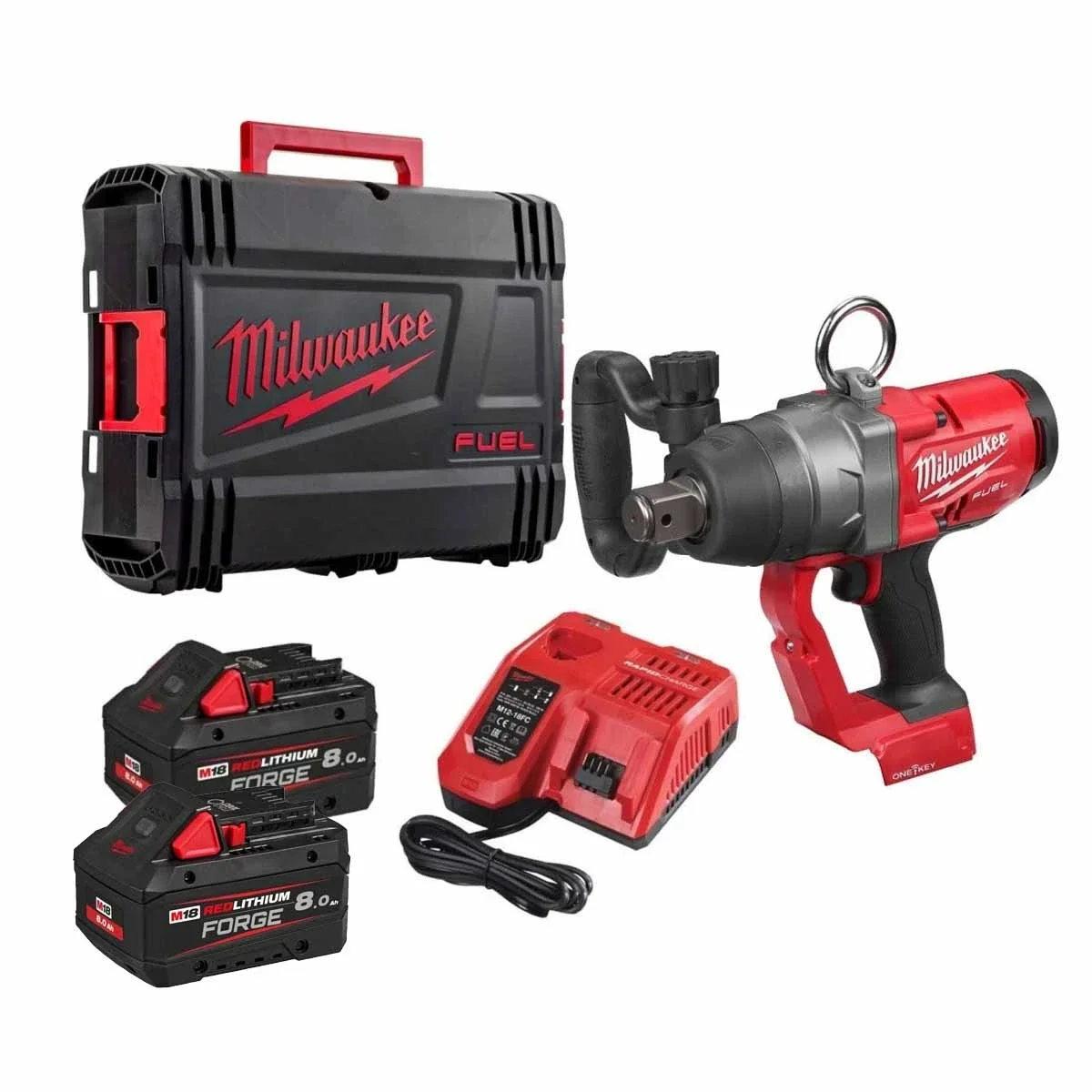 Milwaukee M18ONEFHIWF1-802XF 18V Fuel One-Key 1"