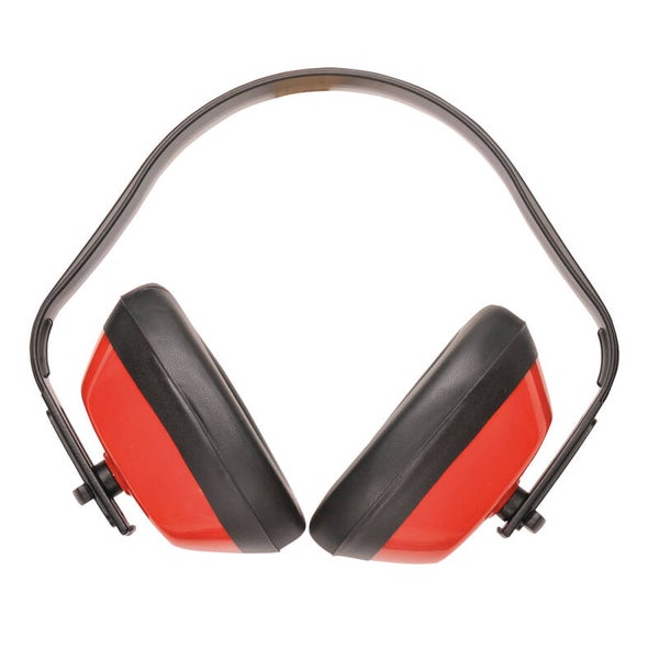 PORTWEST  PW40 - Classic Ear Defenders Red