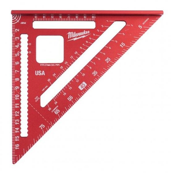 Milwaukee 4932472124 180mm Metric Rafter Square