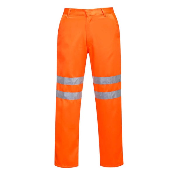 PORTWEST RT45 - Hi-Vis Polycotton Service Trousers Orange