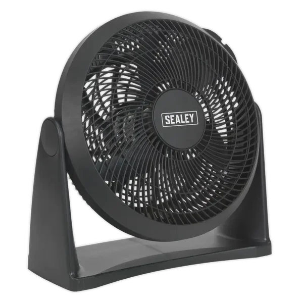 SEALEY SFF12 12" Small Desk Fan 3-Speed 230V