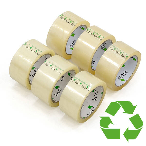 SILVERLINE 968448 28MM CLEAR TAPE PK6