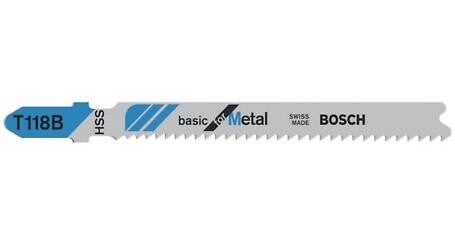BOSCH T118B PK5 METAL SHEET jig saw blades