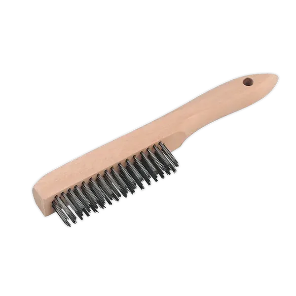 SEALEY WB02 Engineer’s Wire Brush with Steel Fill 260mm