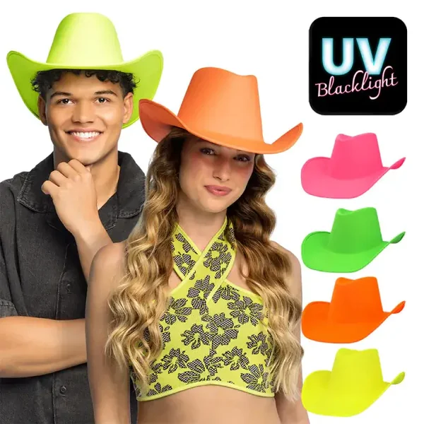 Cowboyhoed - Neon UV