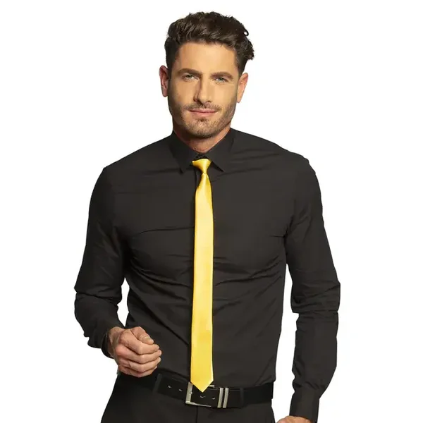 Stropdas - Neon Geel