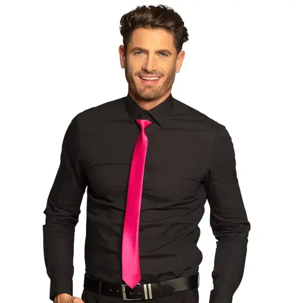 Stropdas - Neon Roze