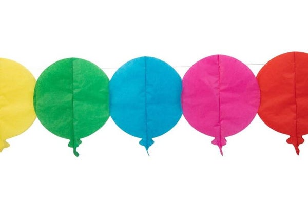 Slinger Retro Ballonnetjes - Multicolor