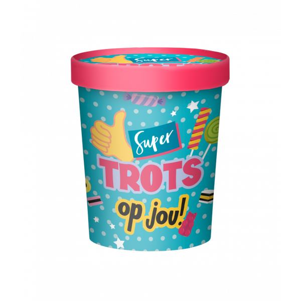 Candy Bucket 'Trots Op Jou'