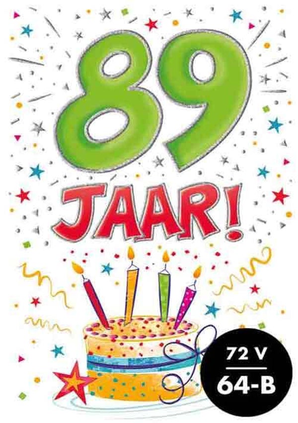 Wenskaart Leeftijd 89