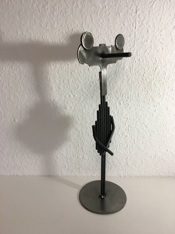 Stahlstab-Skulptur "Pinocchia"