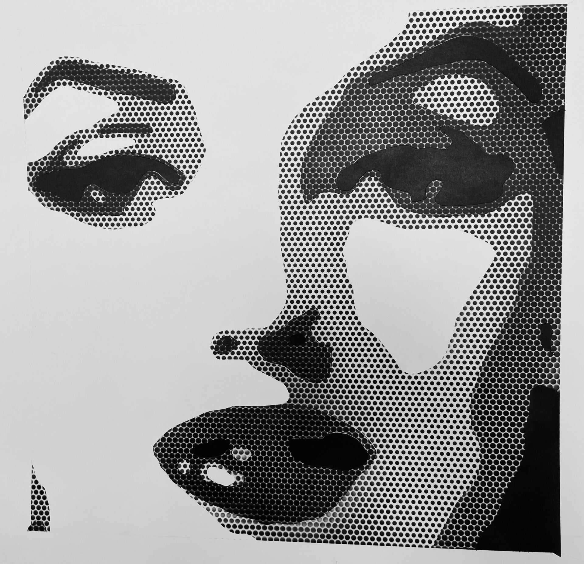 Airbrush-Portrait "Marilyn Monroe"