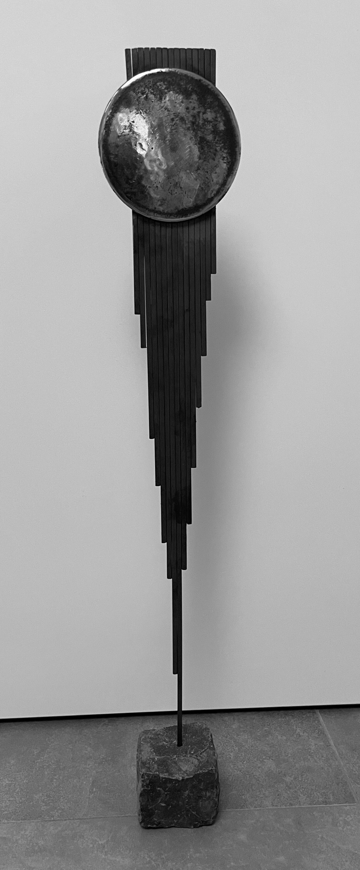 Stahlstab-Skulptur "Mars"