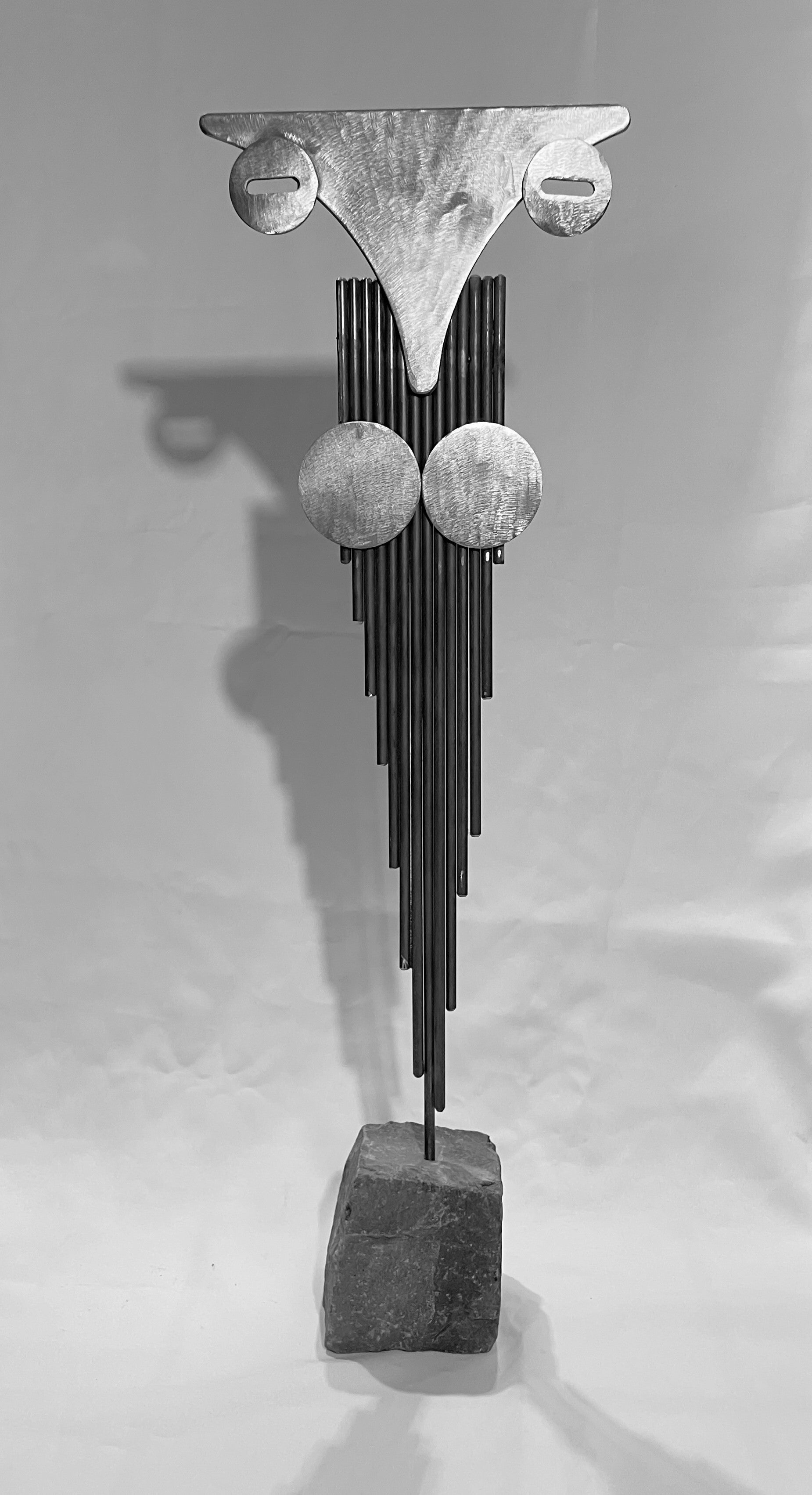 Stahlstab-Skulptur "elegante Füchsin"