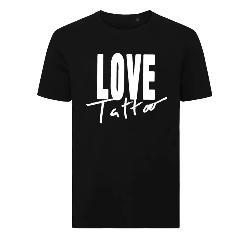 Unisex white logo T Shirt 