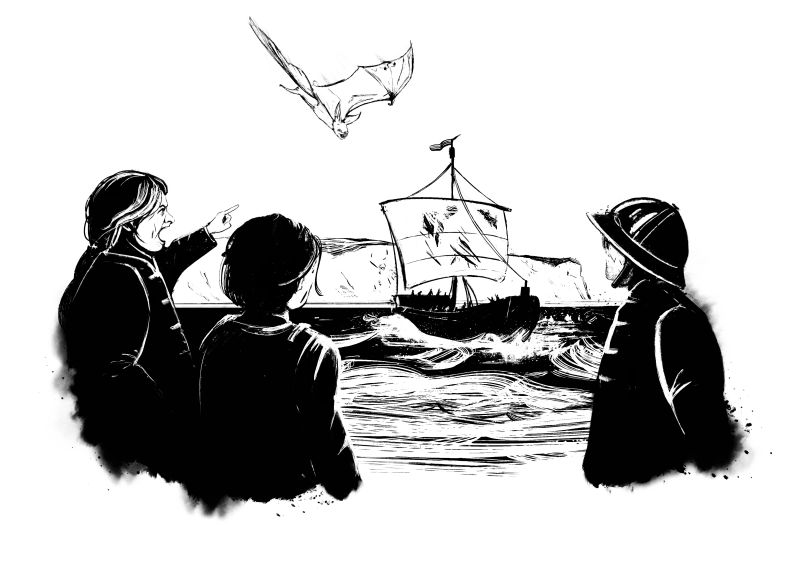 Hunting Darkness: Greywing’s assault as described in From the Bay of Fangs