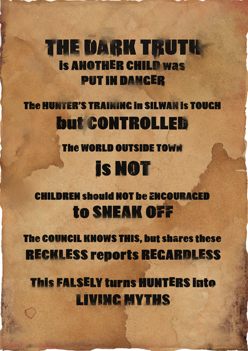 Hunting Darkness: The Dark Truth Poster Blood and Brine