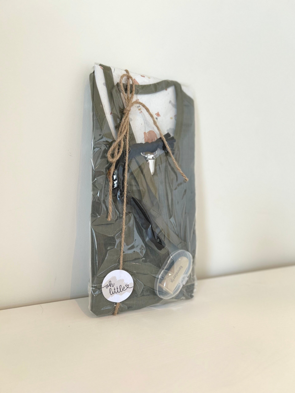 Set | XL slab, speenkoord en tandenborstel