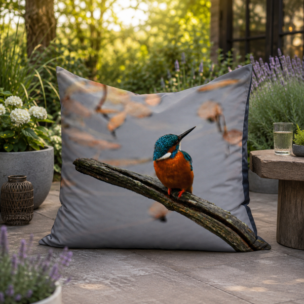 Outdoor zitzak ijsvogel