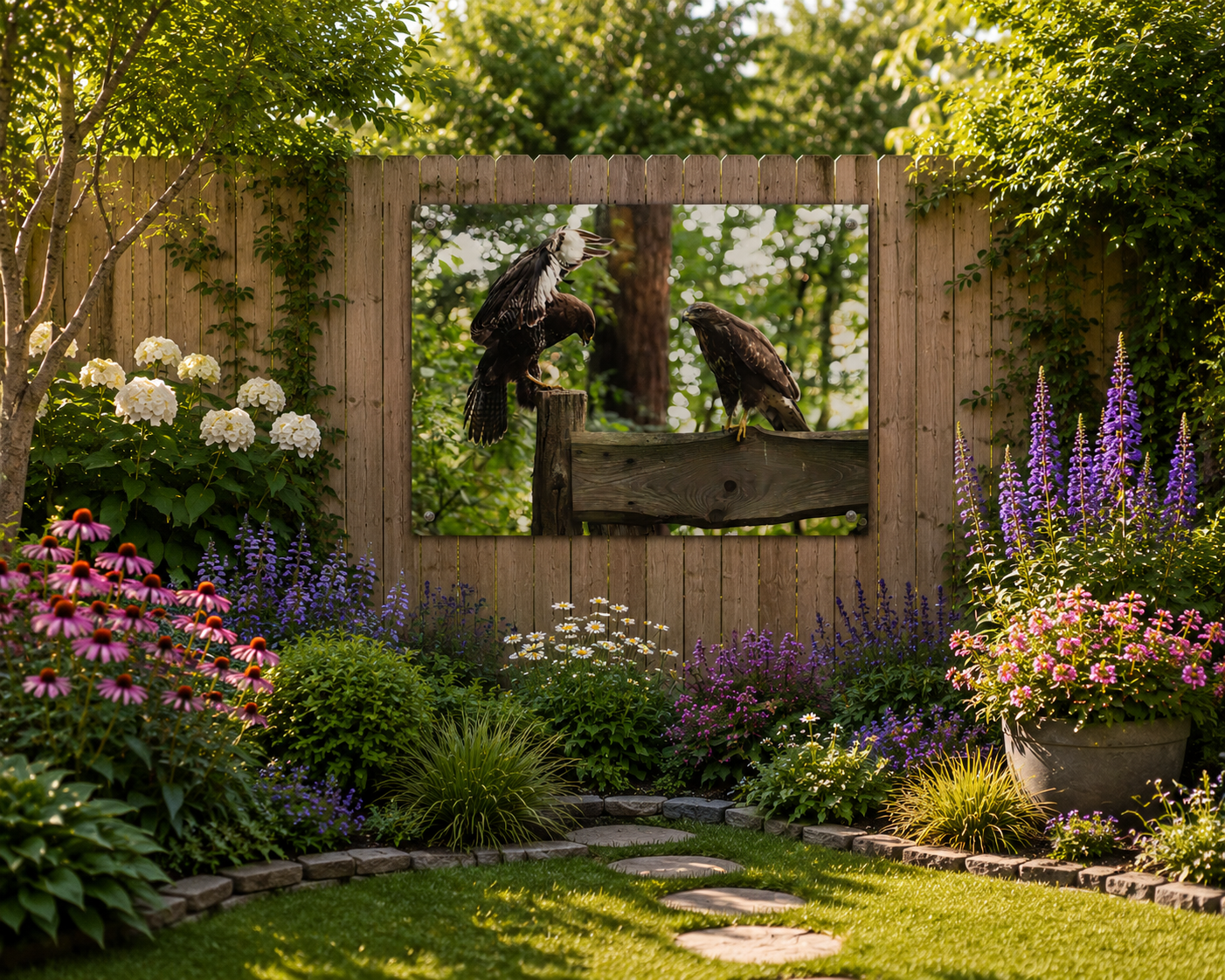 Tuinposter buizerds