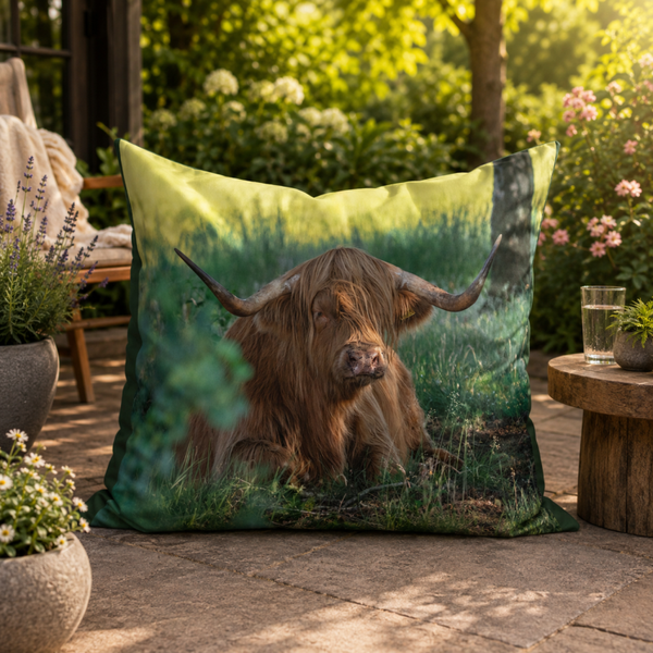 Outdoor zitzak Schotse hooglander