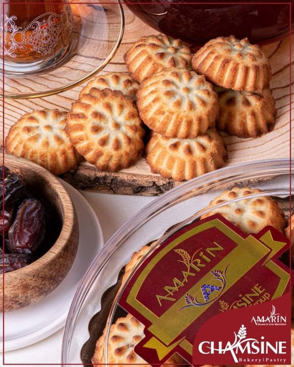 Mamoul chamsine 510g.       معمول بعجوه شمسين