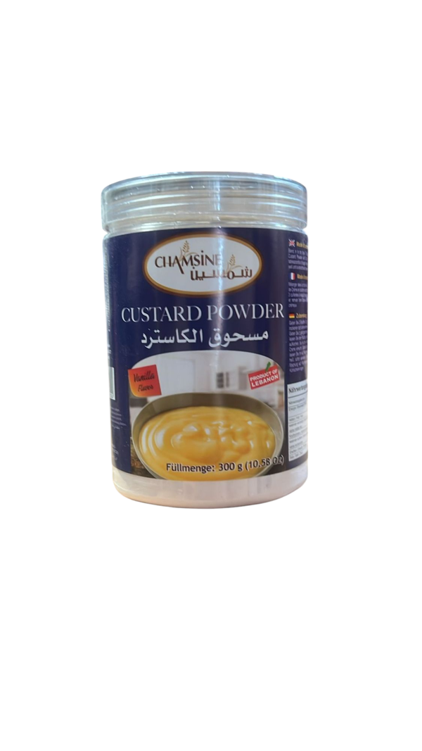 castard chamsine vanille 300 g x12.  كستر فانيليا شمسين