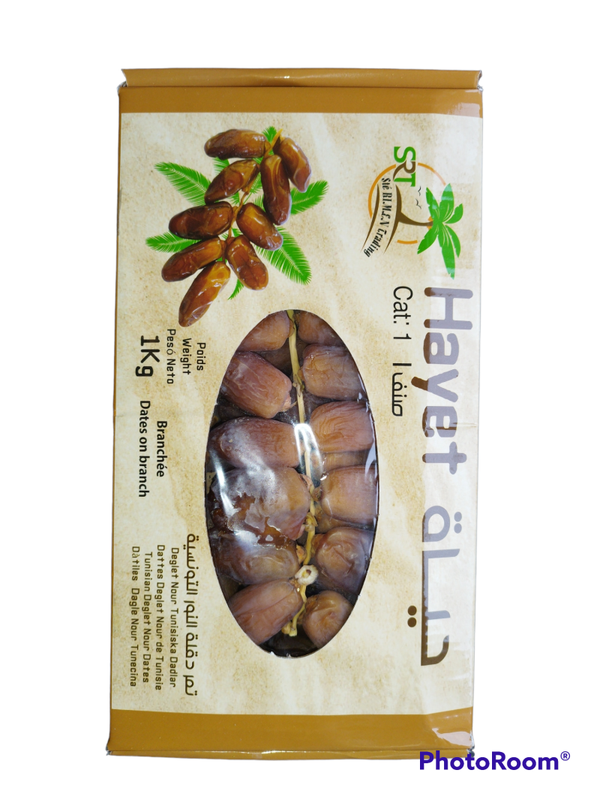 Dadels hayet deglat Noor tunisie branche 1 KILO