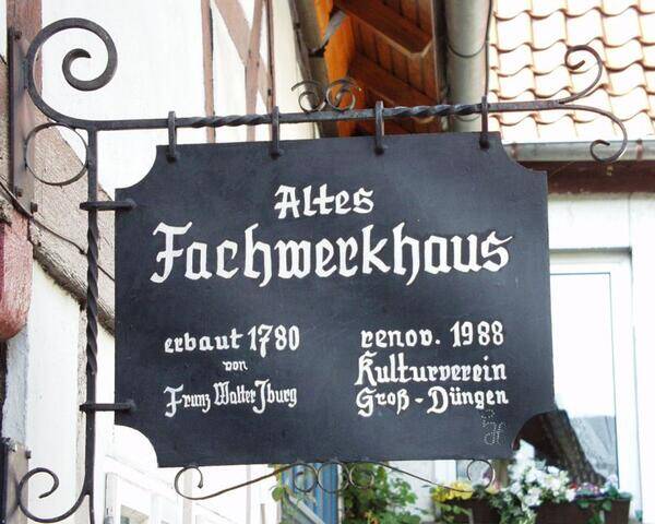 Kulturverein Groß Düngen: Altes Fachwerkhaus