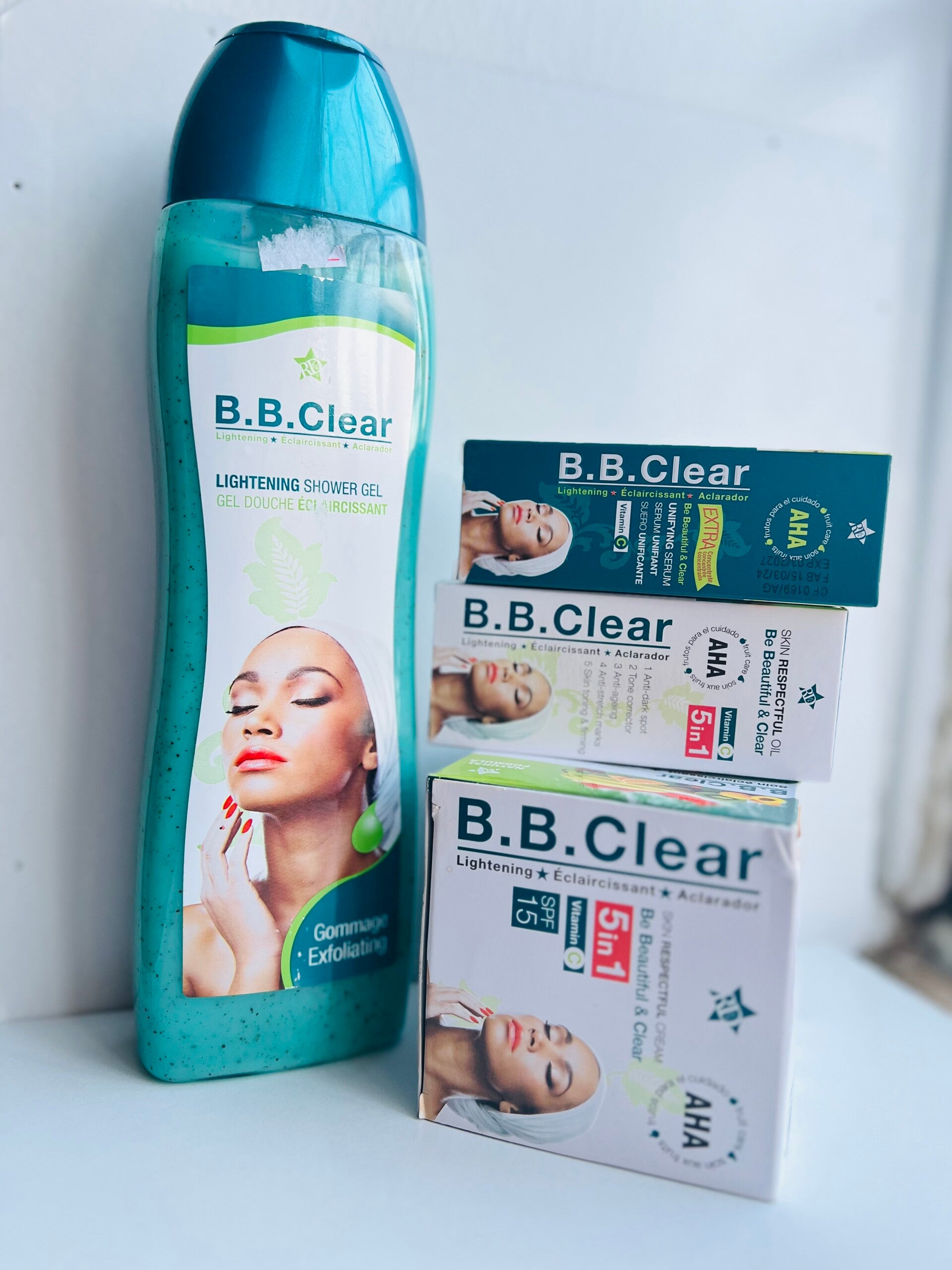 B.B CLEAR 4PCS SET